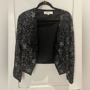 Beautiful sequined crop jacket by Savannah Miller